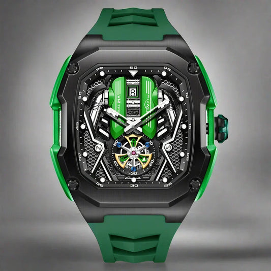 Men's Tourbillon Chronograph Luxury Watch