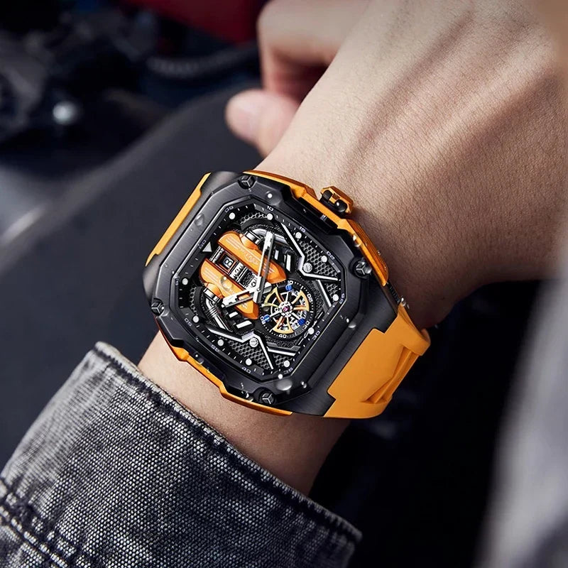Men's Tourbillon Chronograph Luxury Watch