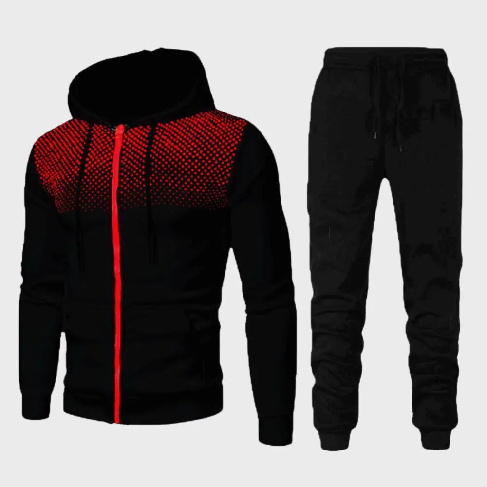 Men's Tracksuit Set Hoodie and Joggers in Stylish Design