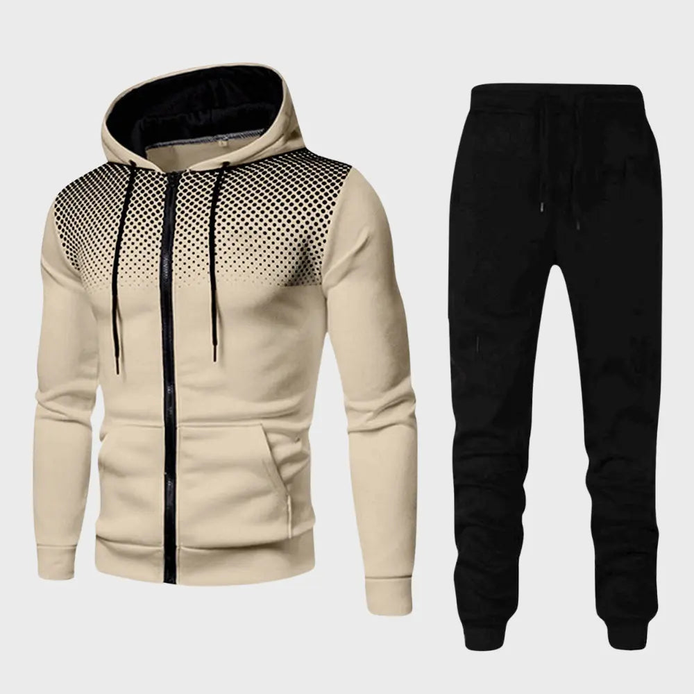 Men's Tracksuit Set Hoodie and Joggers in Stylish Design