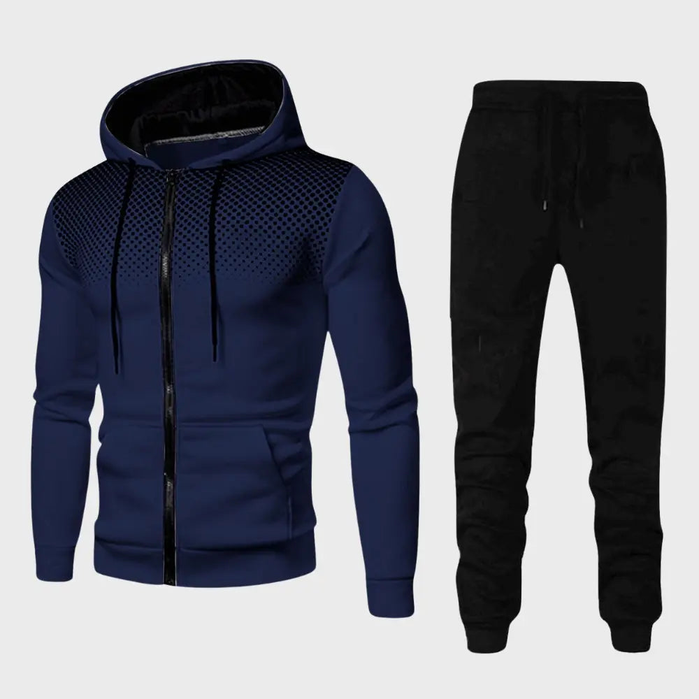 Men's Tracksuit Set Hoodie and Joggers in Stylish Design