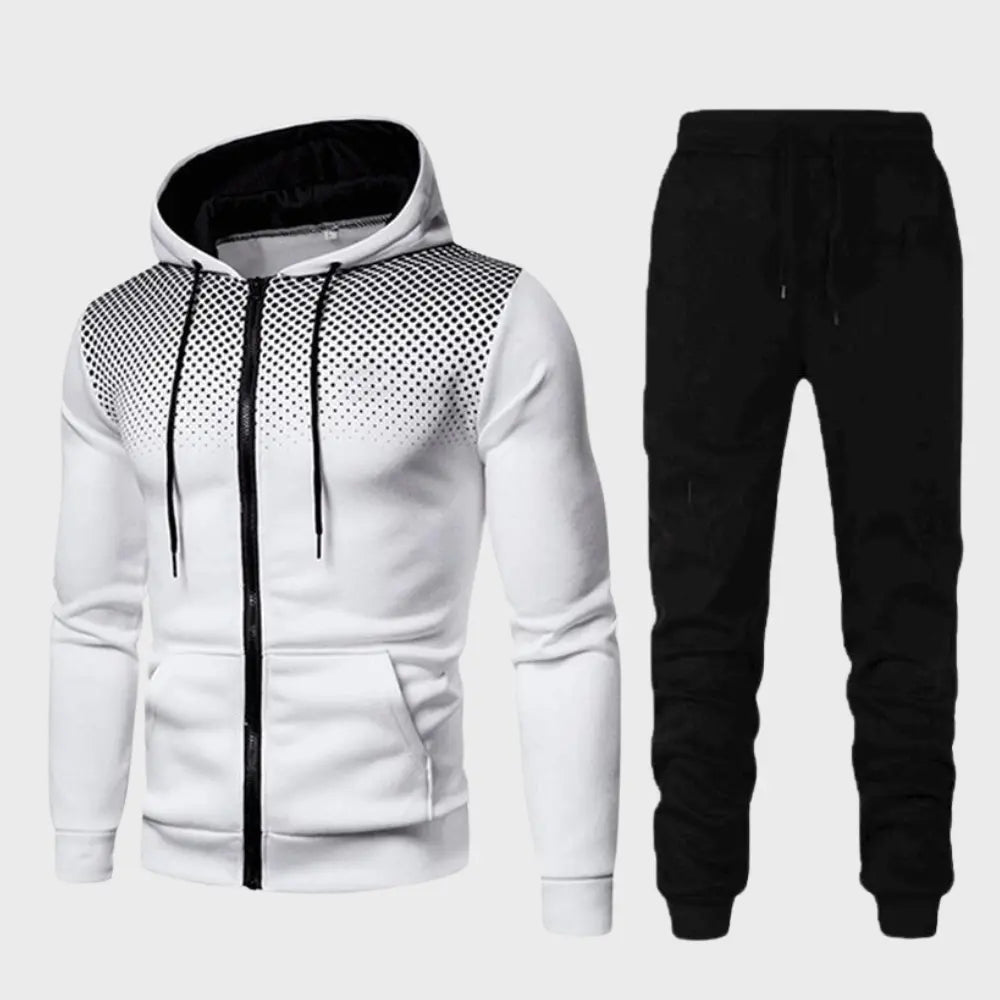 Men's Tracksuit Set Hoodie and Joggers in Stylish Design