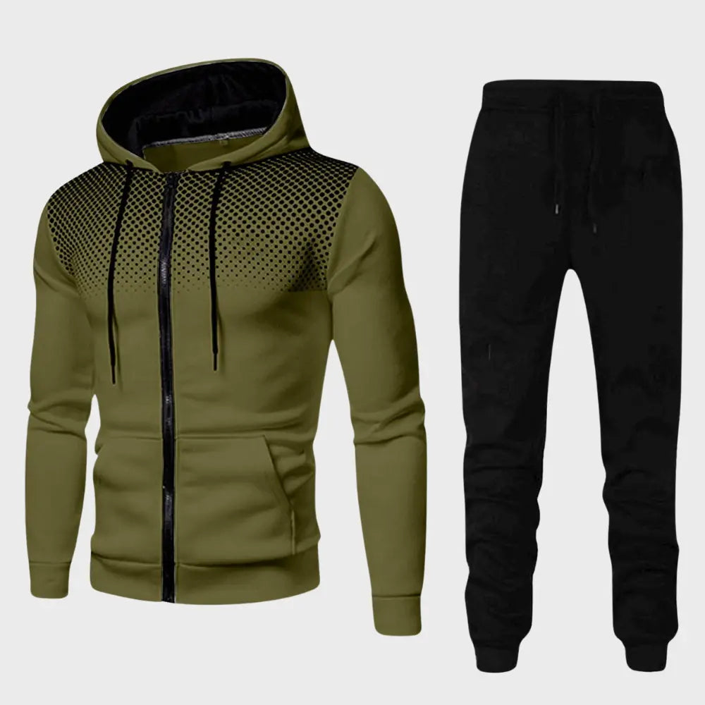 Men's Tracksuit Set Hoodie and Joggers in Stylish Design