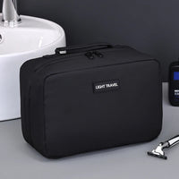 Men's Travel Toiletry Bag | Water-Resistant and Tear-Resistant | With Handle and Large Storage Capacity