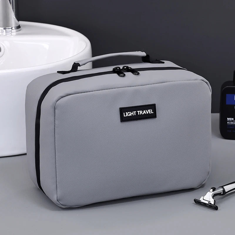 Men's Travel Toiletry Bag | Water-Resistant and Tear-Resistant | With Handle and Large Storage Capacity