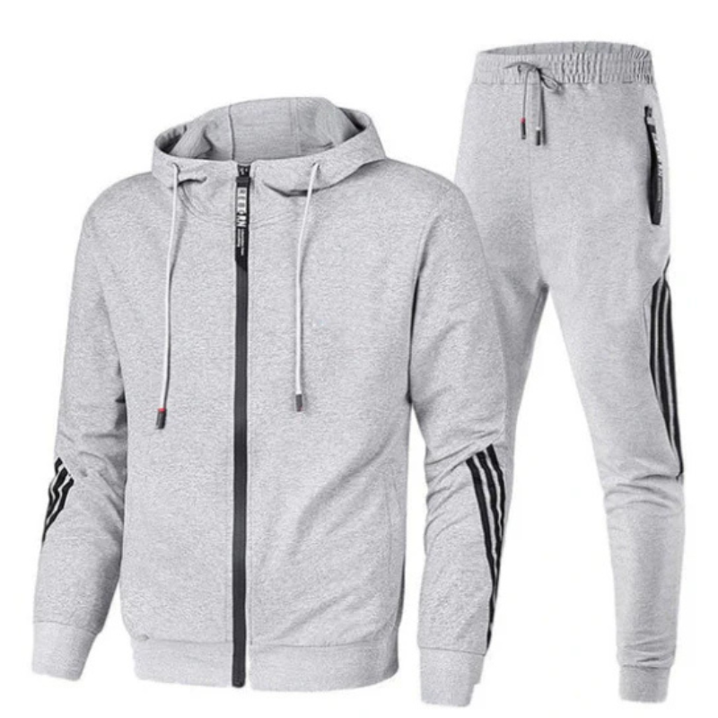 Men's Two-Piece Tracksuit - Sporty and Stylish