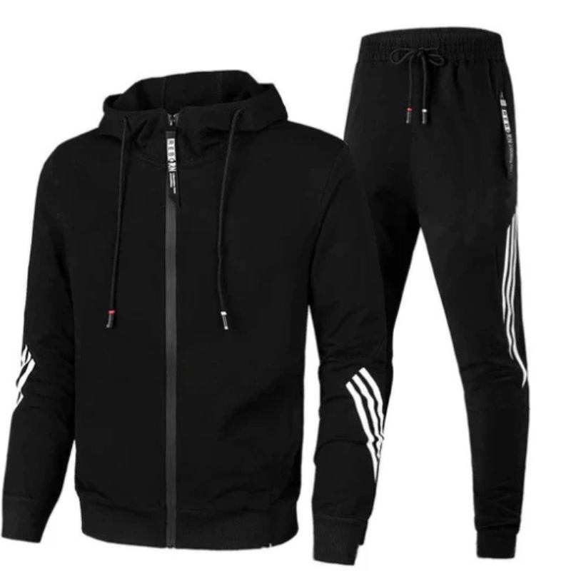 Men's Two-Piece Tracksuit - Sporty and Stylish