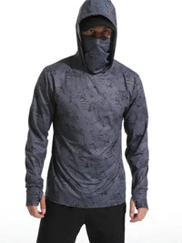 Men's UV Protection Hoodie - Quick-Dry Outdoor Performance Shirt