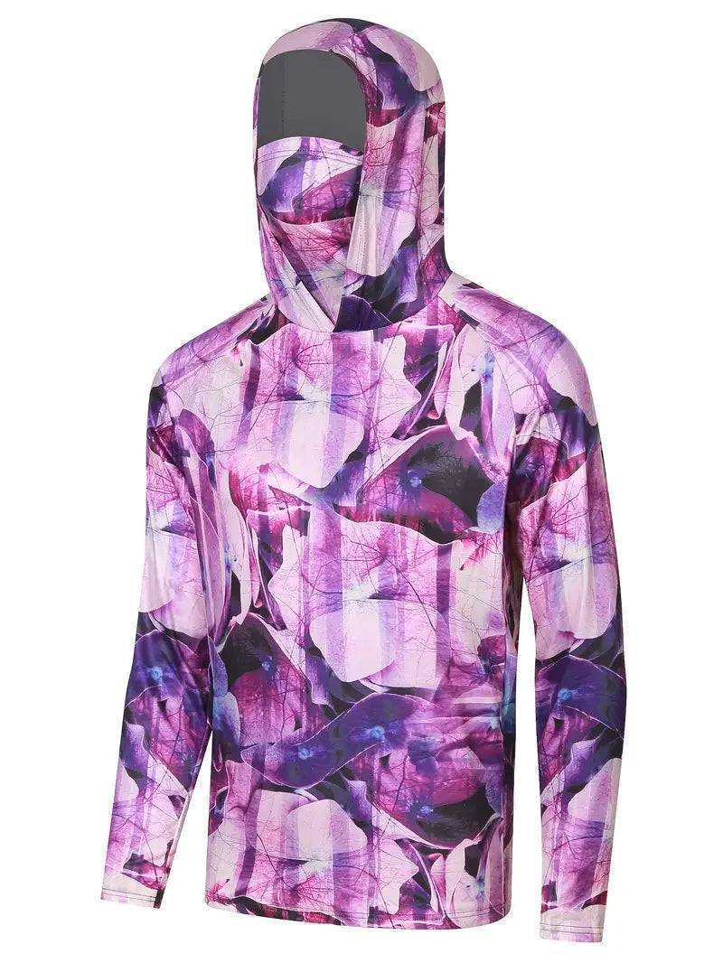 Men's UV Protection Hoodie - Quick-Dry Outdoor Performance Shirt