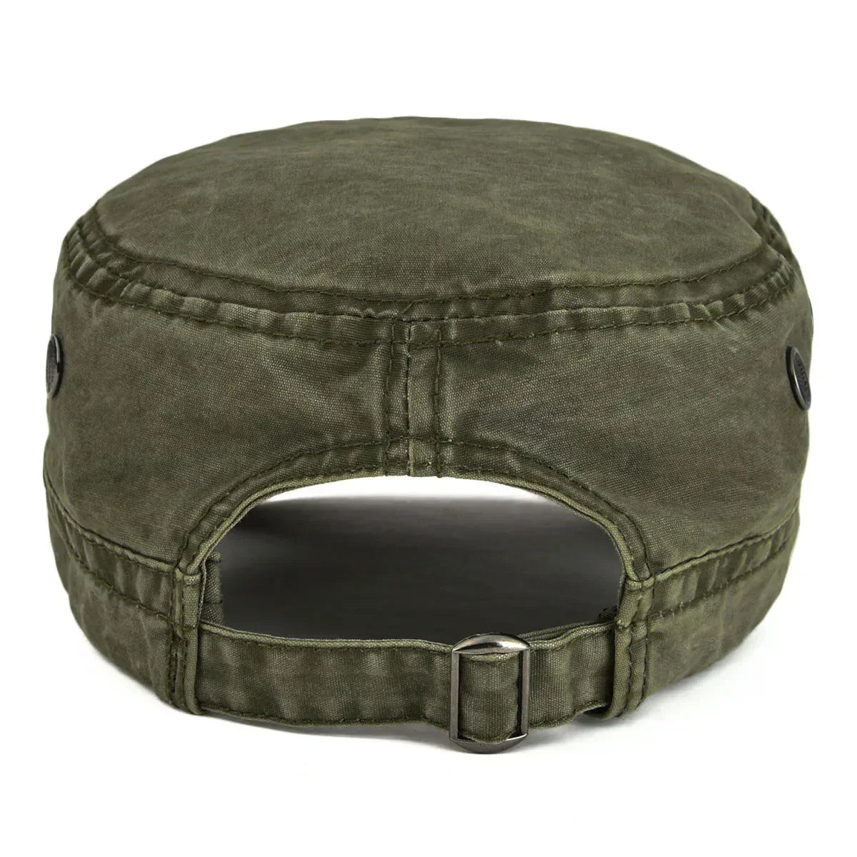 Men's Vintage Adjustable Military-Style Cap