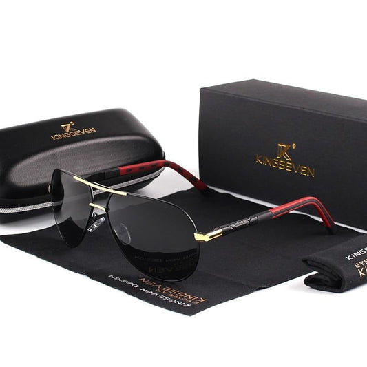 Men's Vintage Aluminum Polarized Sunglasses