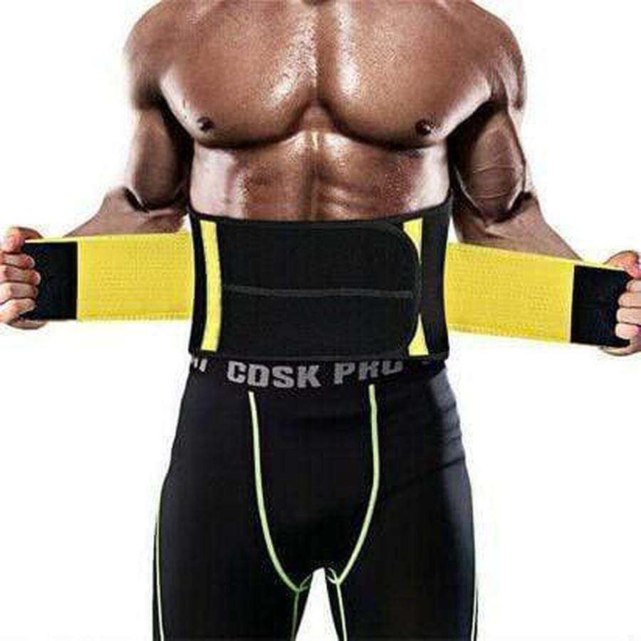 Men's Waist Trainer - Burn Belly Fat with Slimming Sweat Belt