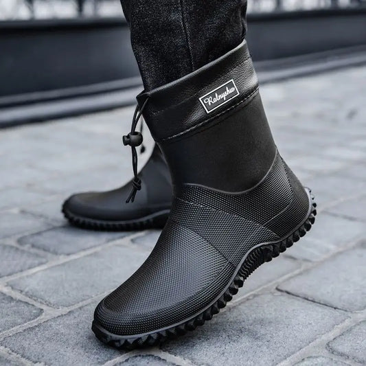 Men's Waterproof Ankle Work Boots