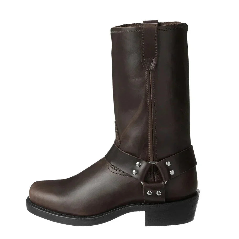 Men's Waterproof Cowboy Boots - Elegant and Durable