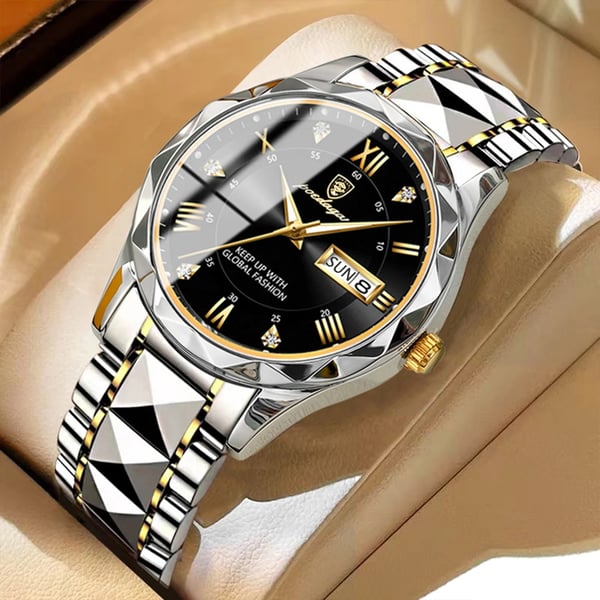 Men's Waterproof Luxury Watch with Luminous Display