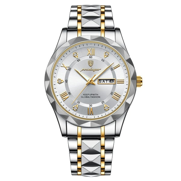 Men's Waterproof Luxury Watch with Luminous Display