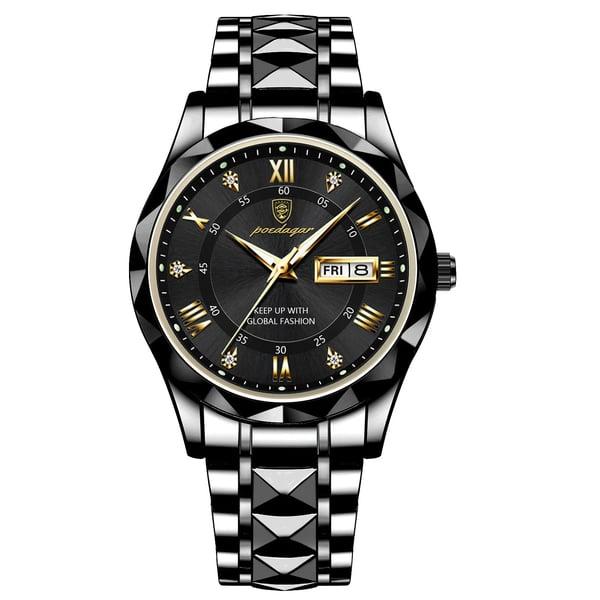 Men's Waterproof Luxury Watch with Luminous Display