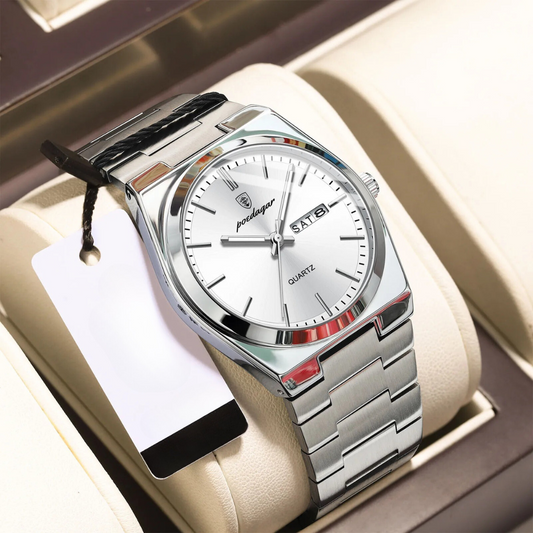 Men's Waterproof Stainless Steel Watch
