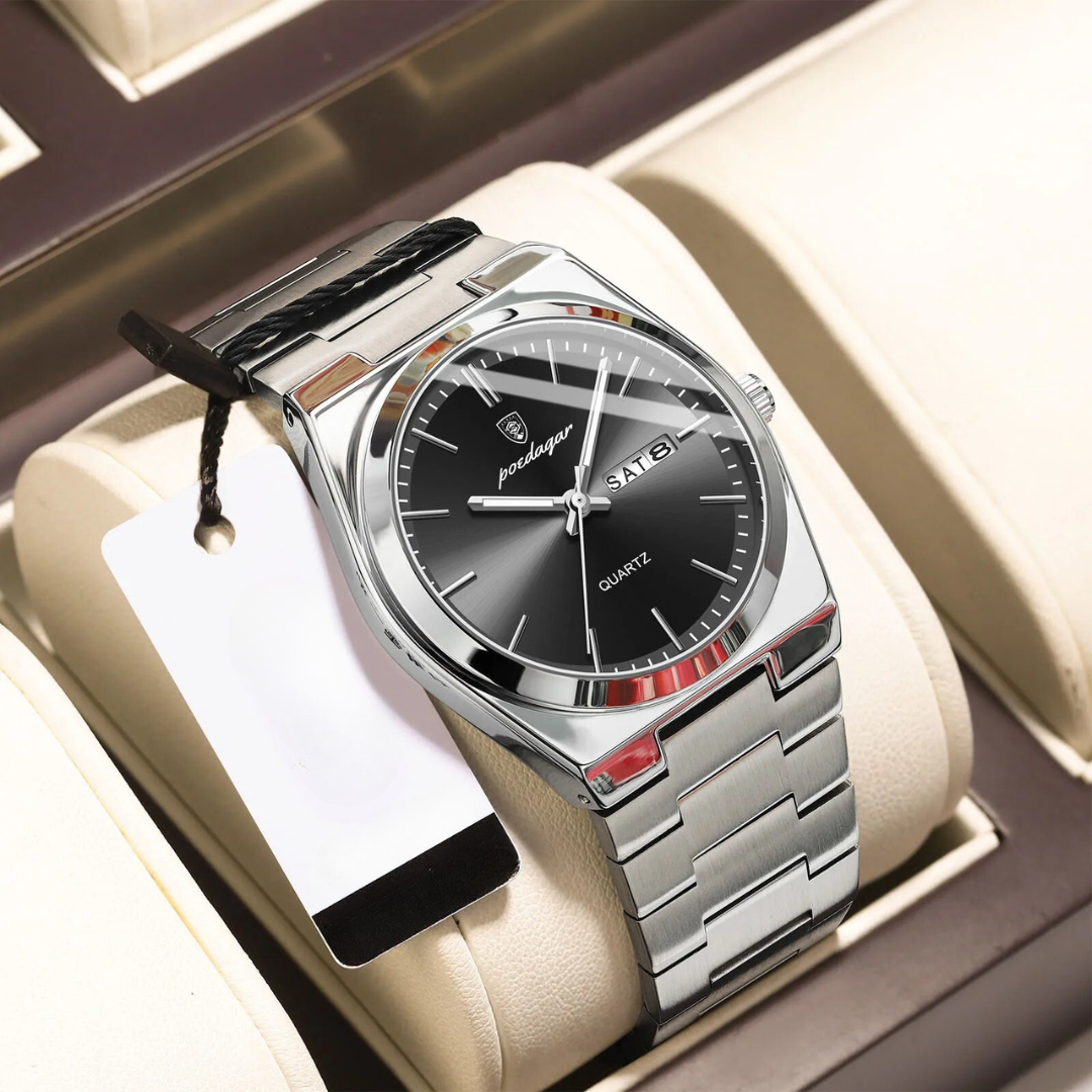 Men's Waterproof Stainless Steel Watch