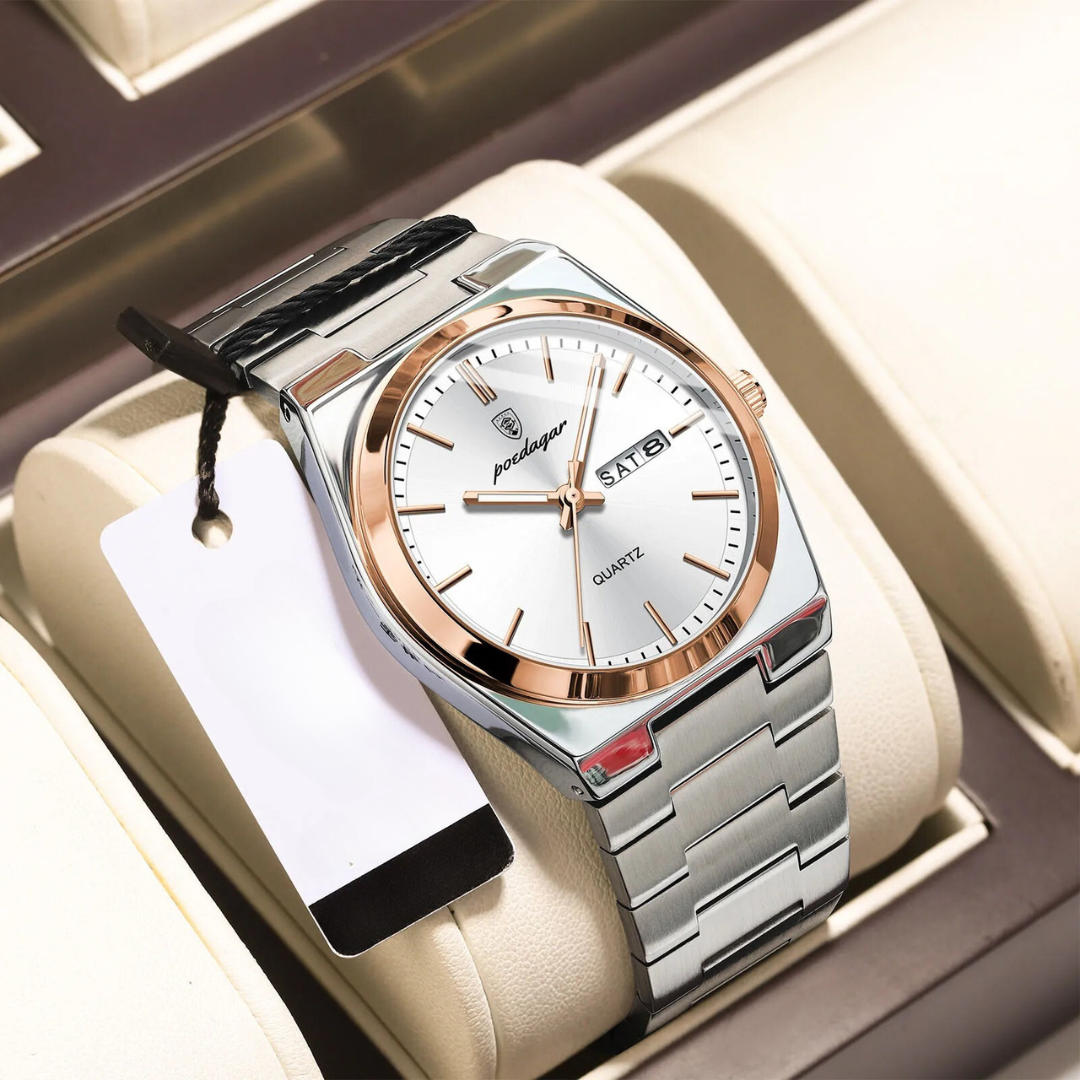 Men's Waterproof Stainless Steel Watch