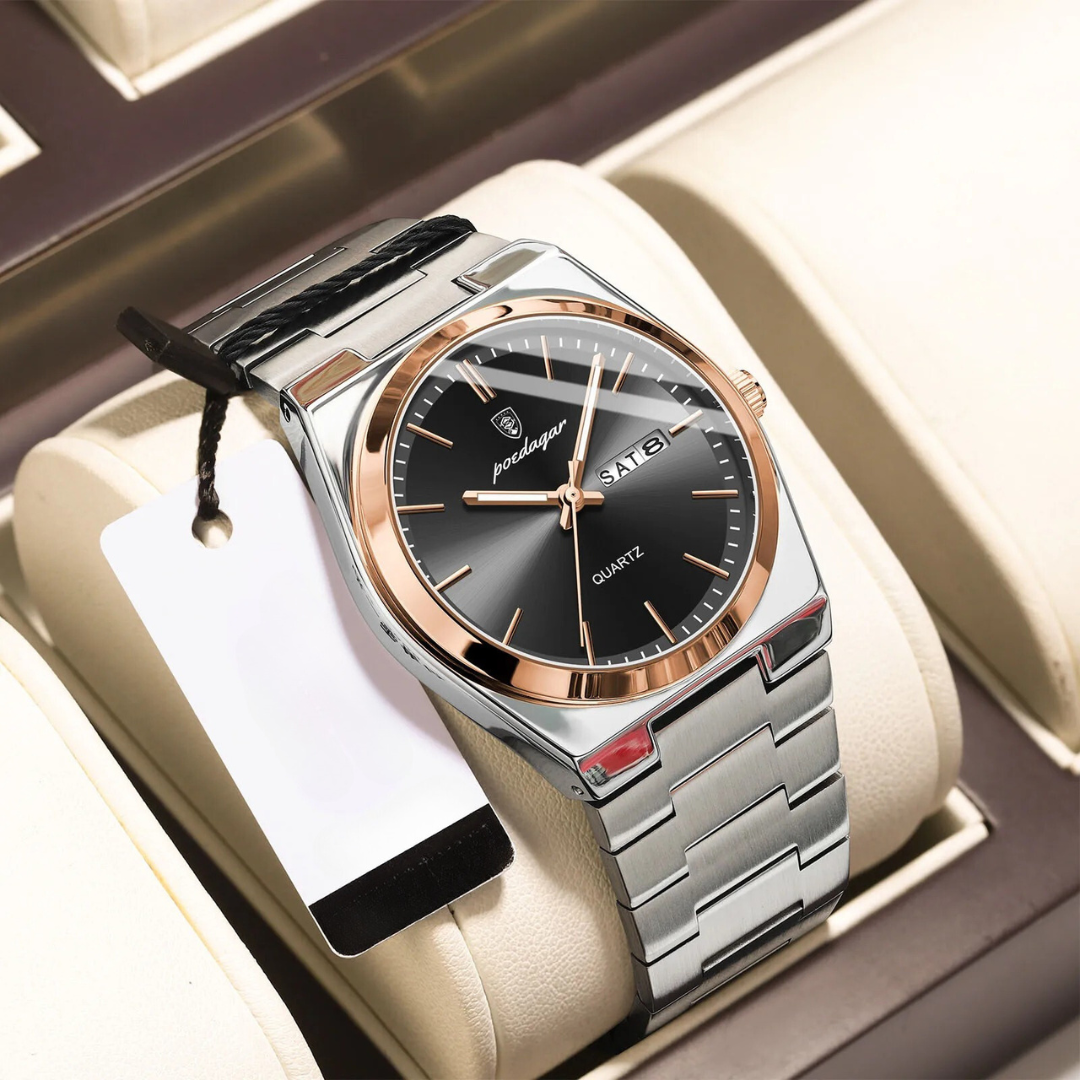 Men's Waterproof Stainless Steel Watch