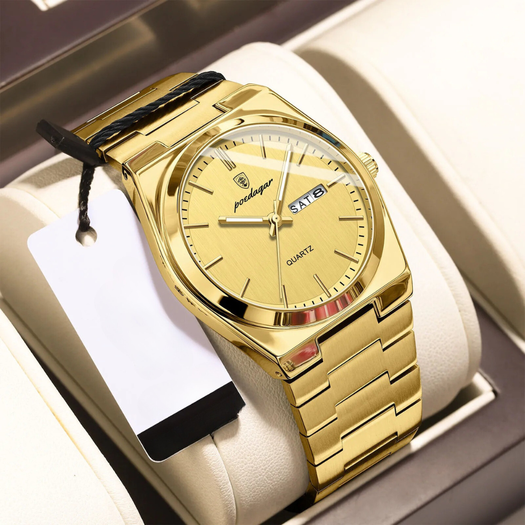 Men's Waterproof Stainless Steel Watch