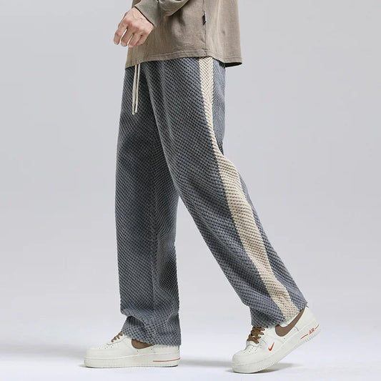 Men's Wide-Leg Track Pants