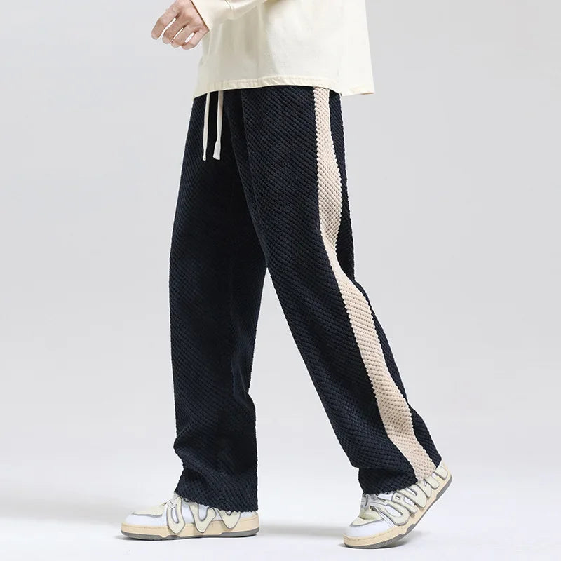 Men's Wide-Leg Track Pants
