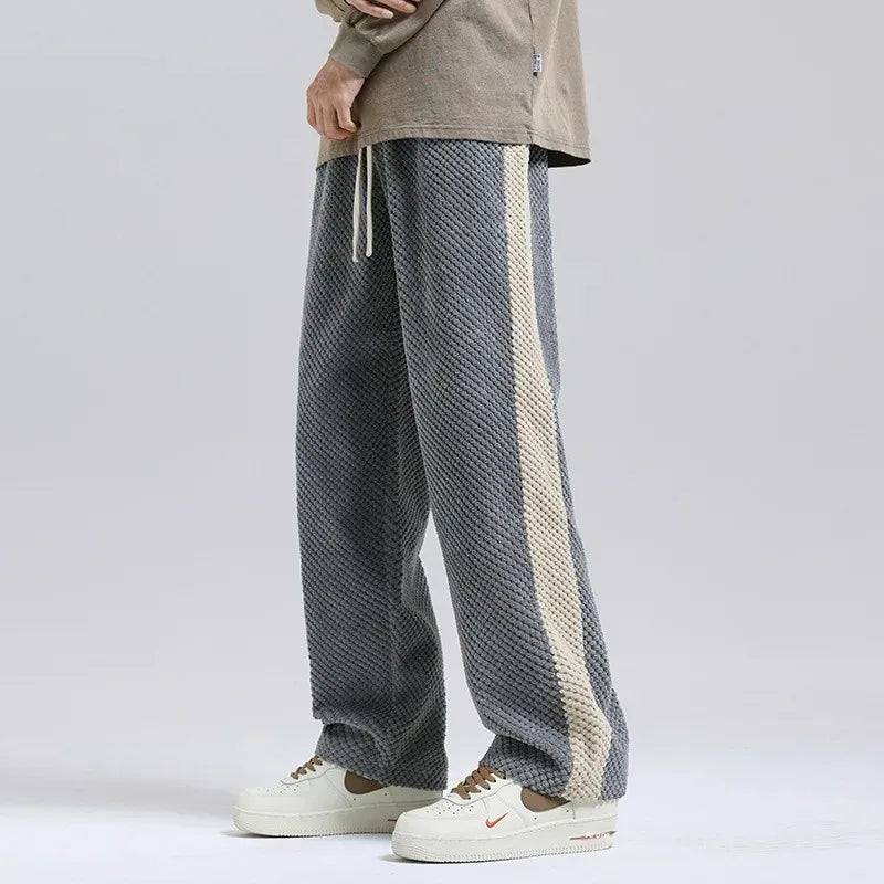 Men's Wide-Leg Track Pants