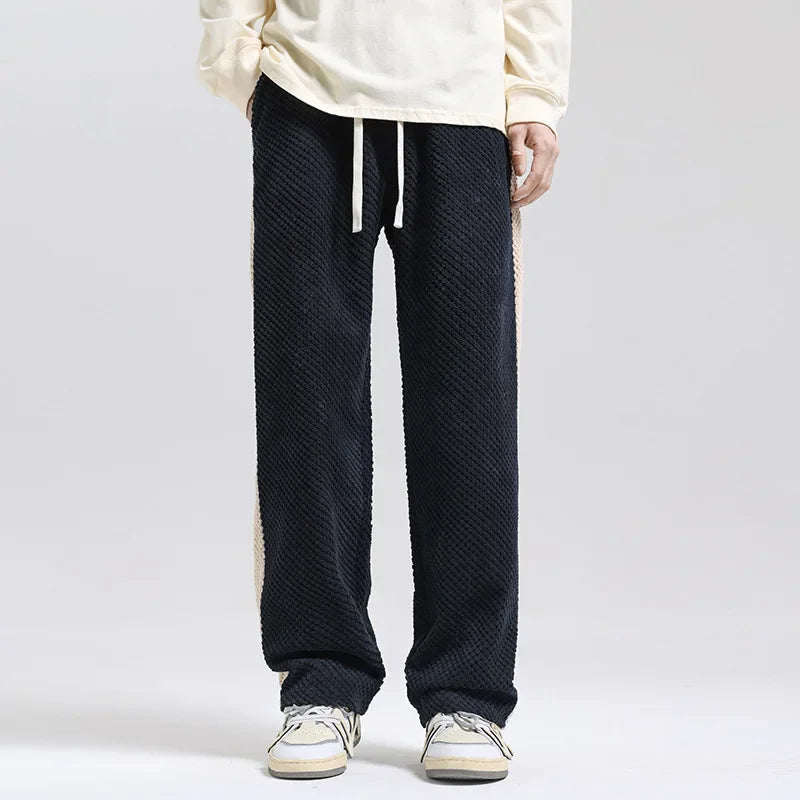Men's Wide-Leg Track Pants