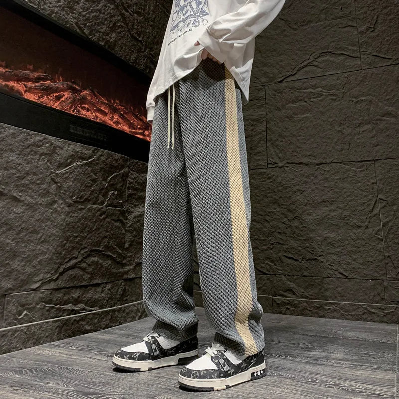 Men's Wide-Leg Track Pants