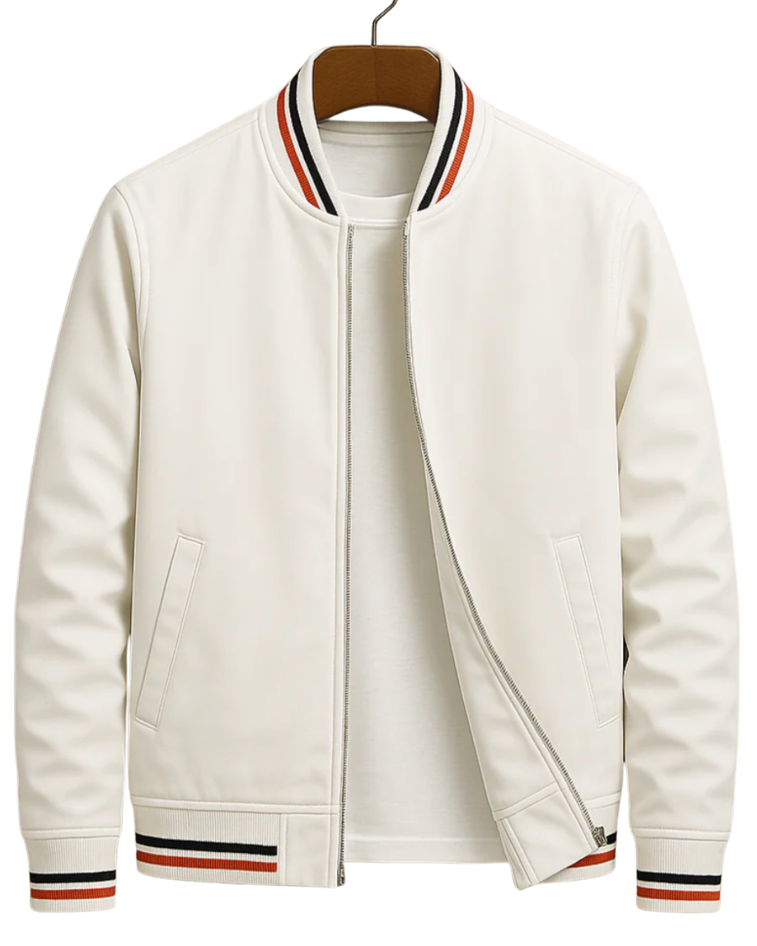 Men's Zip-Up Bomber Jacket