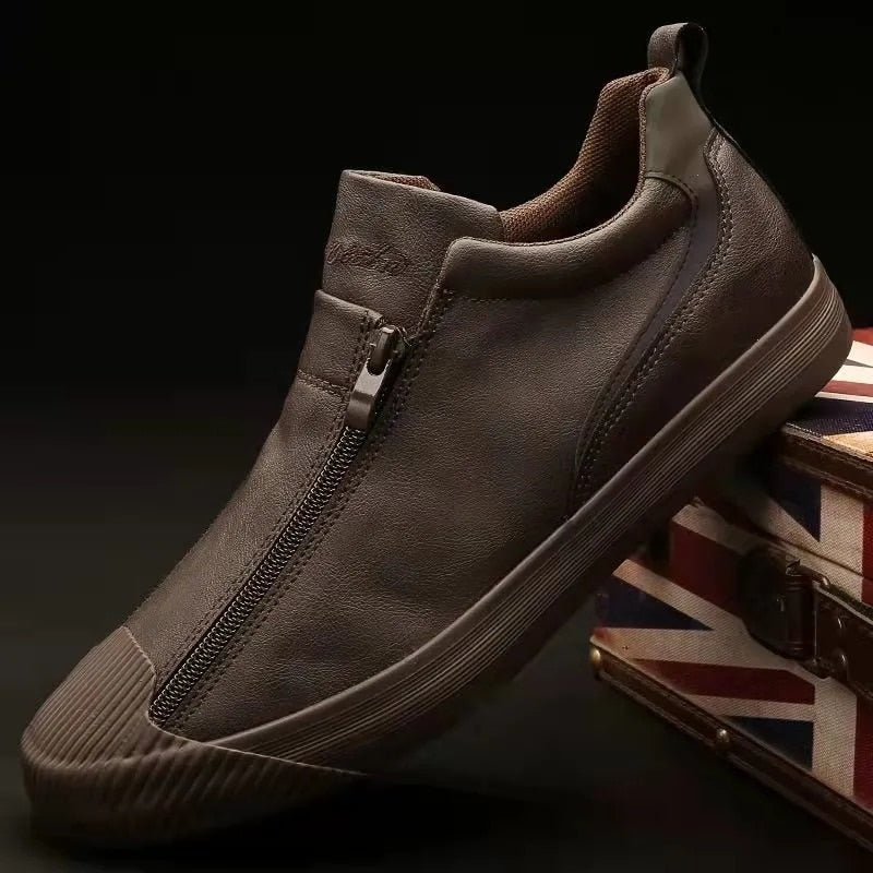 Men's Zippered Sneakers