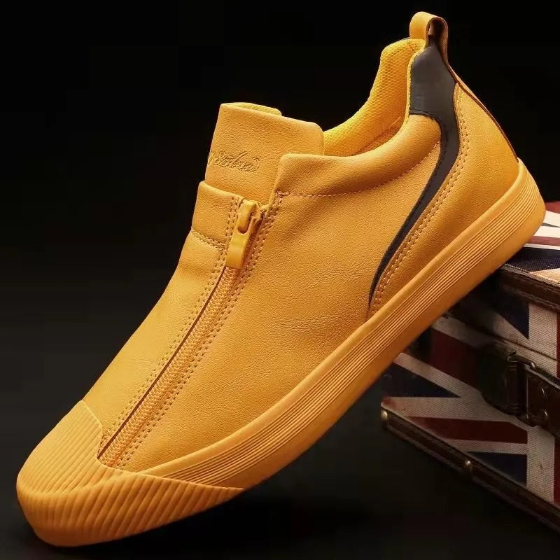 Men's Zippered Sneakers