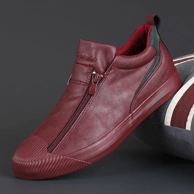 Men's Zippered Sneakers