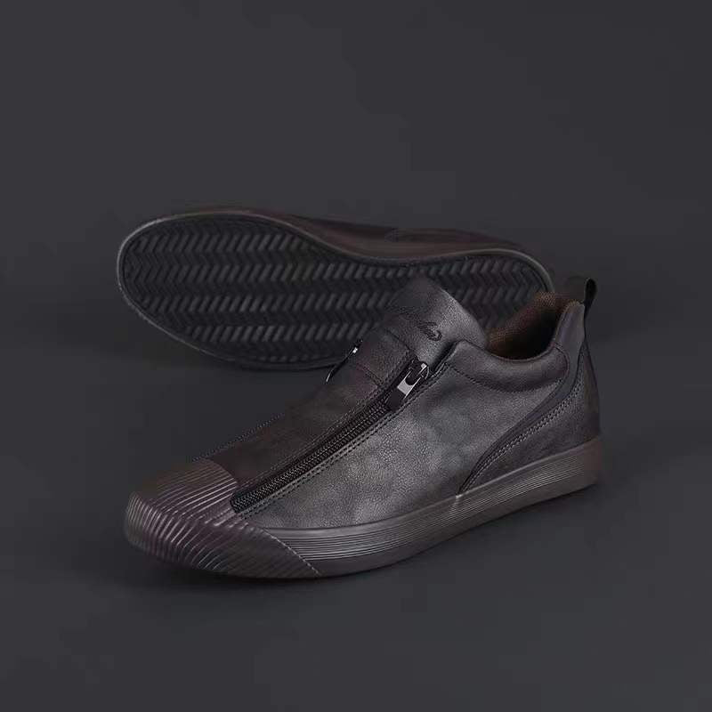 Men's Zippered Sneakers