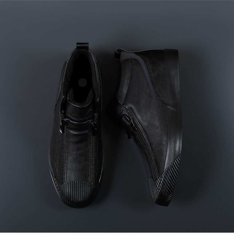 Men's Zippered Sneakers