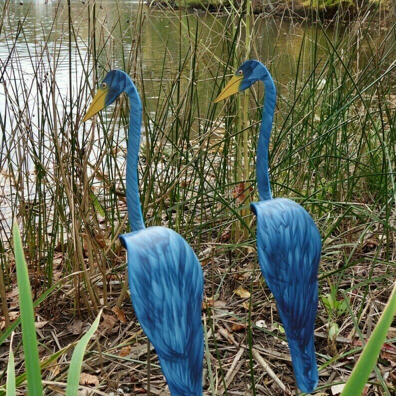 Metal Garden Decoration - Dancing Birds