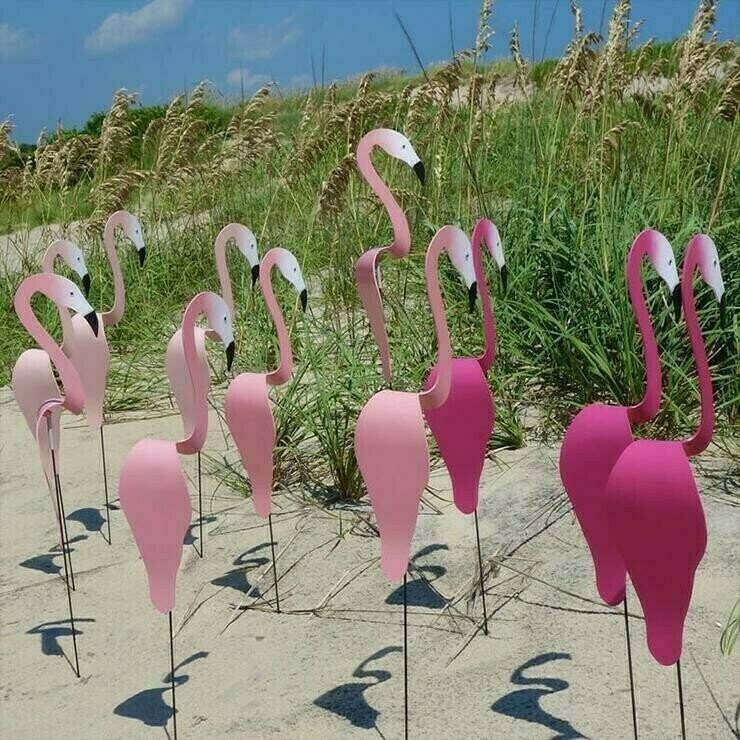 Metal Garden Decoration - Dancing Birds