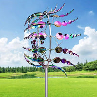 Metal Kinetic Wind Spinner for Garden Decoration – Durable and Eco-Friendly