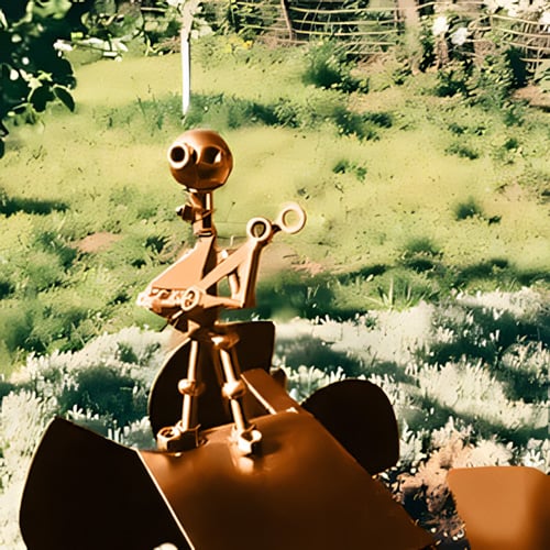 Metal Rock Band Windmill