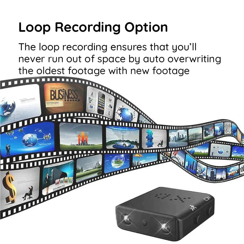 Micro HD Wi-Fi Video Camera with Audio