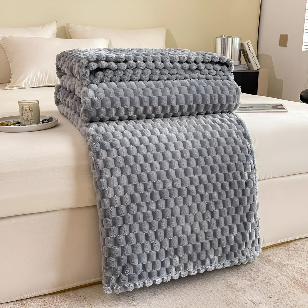 Microfleece Throw Blanket