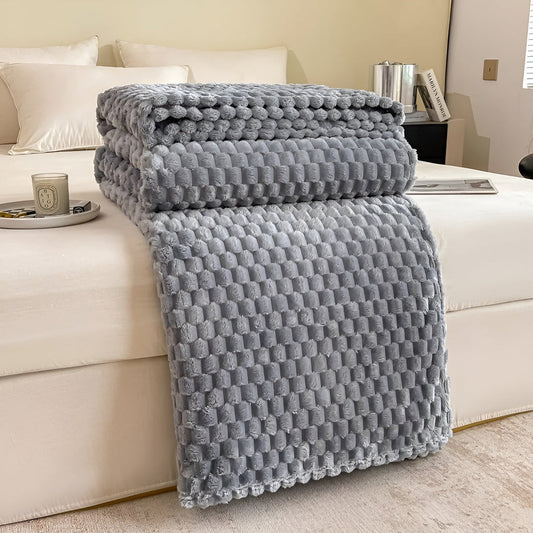 Microfleece Throw Blanket