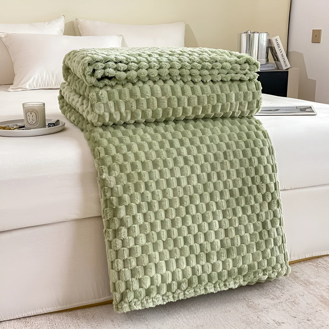Microfleece Throw Blanket