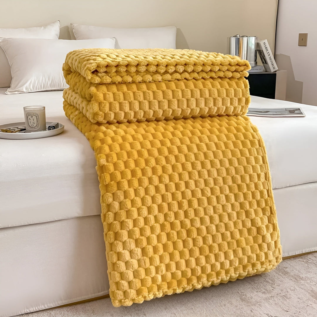 Microfleece Throw Blanket