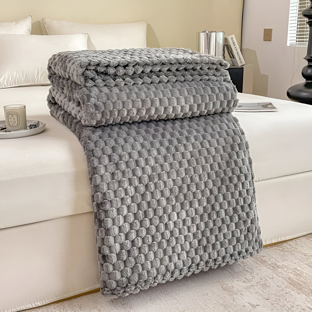 Microfleece Throw Blanket