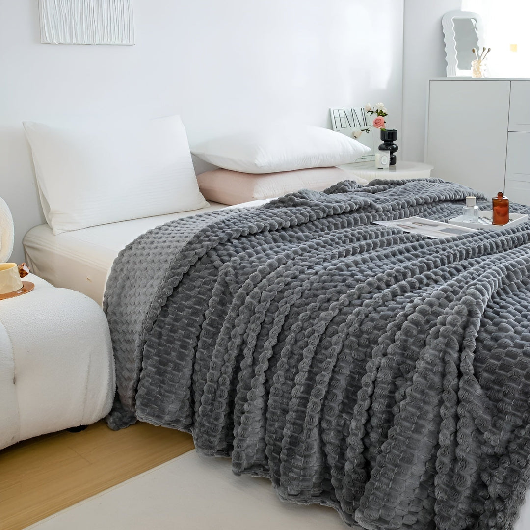 Microfleece Throw Blanket
