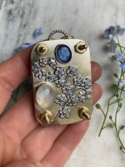 Mini Flower Press | Compact Botanical Keepsake Tool | Portable Craft Tool