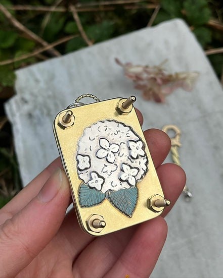 Mini Flower Press | Compact Botanical Keepsake Tool | Portable Craft Tool